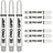 Cañas Target Pro Grip 3 Set White