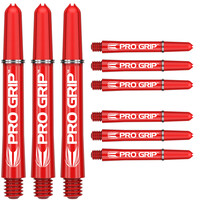 Cañas Target Pro Grip 3 Set Red