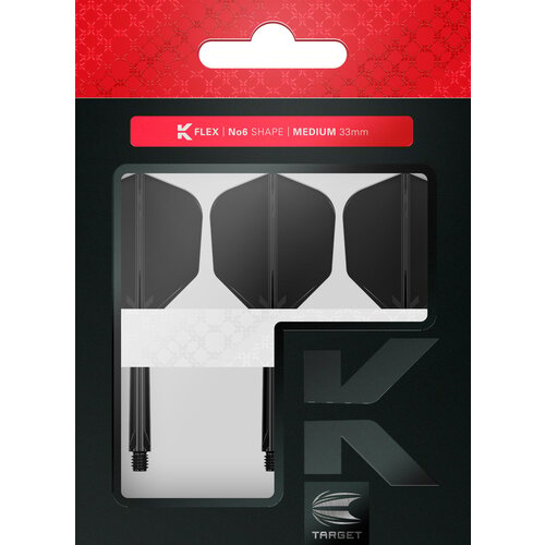 Target Plumas Target K-Flex Black NO6