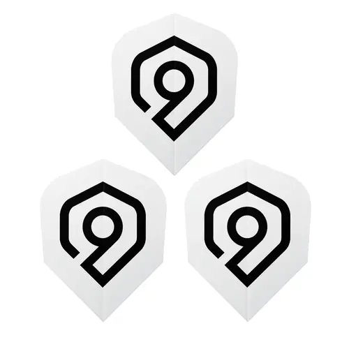 Perfect Nine Plumas Perfect Nine Logo White
