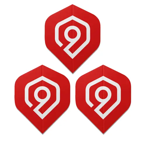 Perfect Nine Plumas Perfect Nine Logo Black Red