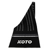 KOTO KOTO Alfombra Checkout Gris + Oche 285 x 80cm - Protector De Suelo