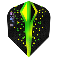 Plumas Harrows Silika Colores Shift Green NO6 Tough Crystalline Coated