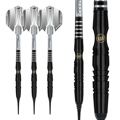 Winmau Dardos Winmau Sniper Black 90% Punta de Plástico