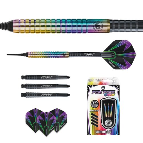 Winmau Dardos Winmau Foxfire Urban 80% Punta de Plástico