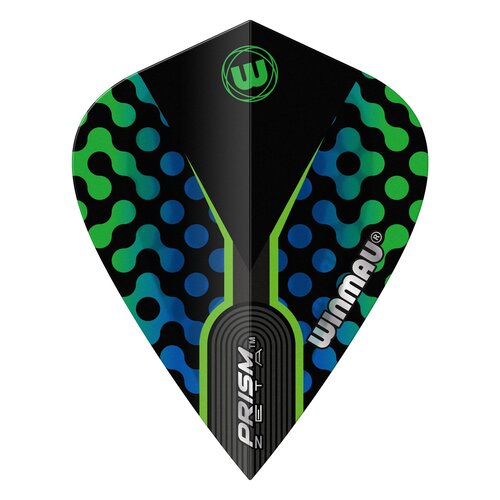 Winmau Plumas Winmau Prism Zeta Kite Blue/Green