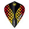 Winmau Plumas Winmau Prism Zeta Kite Black/Yellow