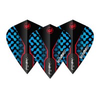 Plumas Winmau Prism Zeta Kite Black/Blue