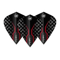 Plumas Winmau Prism Zeta Kite Black/Red