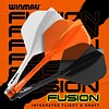 Winmau Plumas Winmau Fusion Neon Orange NO2