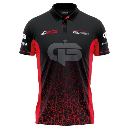 Red Dragon Red Dragon Gerwyn Price Signature Red Polo