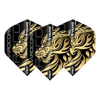 Plumas Red Dragon Jonny Clayton Yin Yang Oro Red