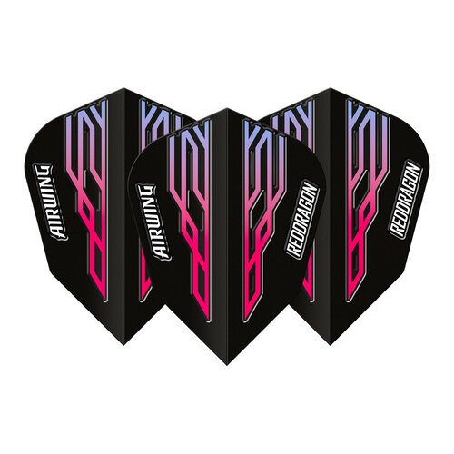 Red Dragon Plumas Red Dragon Airwing Black Pink V- Standard