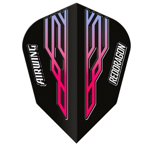 Red Dragon Plumas Red Dragon Airwing Black Pink V- Standard