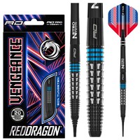 Dardos Red Dragon Vengeance Blue 90% Punta de Plástico