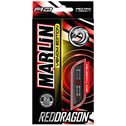 Red Dragon Dardos Red Dragon Marlin Venom 90% Punta de Plástico