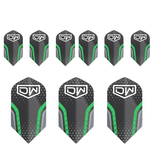 DW Original Plumas DW Avenger 01 Green 3 Set Slim
