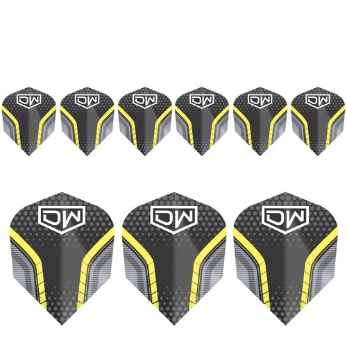 DW Original Plumas DW Avenger 01 Yellow 3 Set NO6
