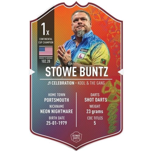 Ultimate Darts Ultimate Darts Card Stowe Buntz