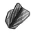 Plumas Red Dragon Airwing Black Grey V- Standard