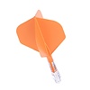 CUESOUL Plumas Cuesoul ROST T19 Integrated Dart Flights Big Standard Wing Carbon Orange