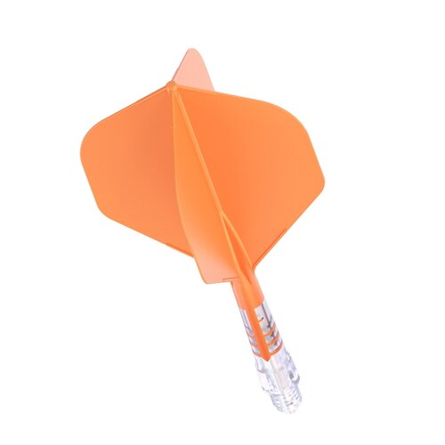 CUESOUL Plumas Cuesoul ROST T19 Integrated Dart Flights Big Standard Wing Carbon Orange
