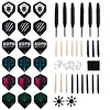 KOTO KOTO King Pro + Surround + KOTO Accessory Kit Steeltip Black 90 Pieces - Diana de dardos Set
