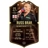 Ultimate Darts Card Russ Bray