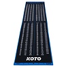 KOTO KOTO Alfombra Checkout Azul 237 x 60cm - Protector De Suelo