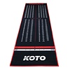 KOTO KOTO Alfombra Checkout Roja 285 x 80 cm - Protector De Suelo