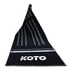 KOTO KOTO Alfombra Checkout Gris 285 x 80 cm - Protector De Suelo