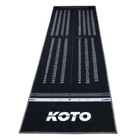 KOTO Alfombra Checkout Gris 285 x 80 cm - Protector De Suelo