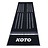 KOTO Alfombra Checkout Gris 285 x 80 cm - Protector De Suelo