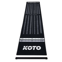 KOTO Alfombra Checkout 285 x 60cm + oche - Protector De Suelo