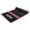 KOTO KOTO Alfombra Checkout Roja 285 x 80cm + oche - Protector De Suelo