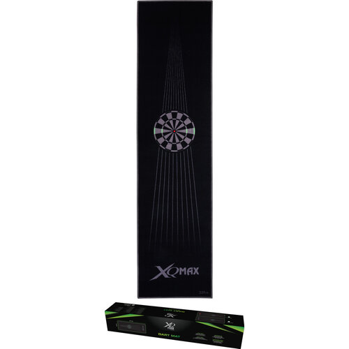 XQMax Darts XQ Max Carpet Black Green 237x80 - Protector De Suelo