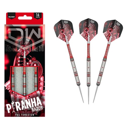 DW Original Dardos DW Razor Piranha 01 90% Punta de Acero