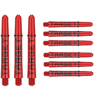 Cañas Target Pro Grip Tag 3 Set Red Black