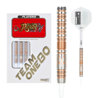 Dardos ONE80 Ryo Nakai Rose Oro 90%  Punta de Plástico
