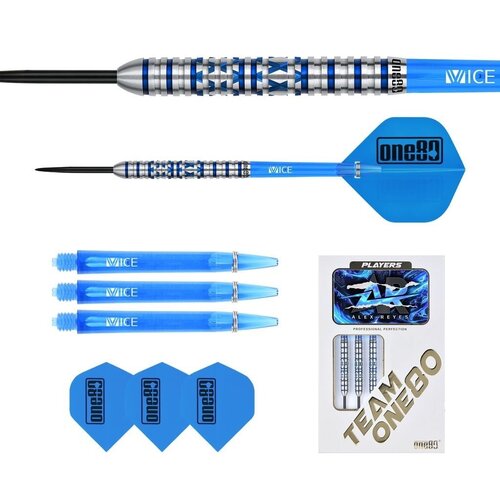 Dardos ONE80 Alex Reyes 90% Punta de Acero ONE80 Dardos ONE80 Alex Reyes 90% Punta de Acero