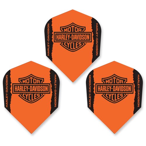 DW Original Plumas DW Harley Davidson Orange NO6