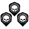 DW Original Plumas DW Harley Davidson White Skull NO6