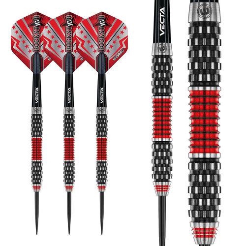 Winmau Dardos Winmau Joe Cullen Rockstar Series RS 1.0 90% Punta de Acero