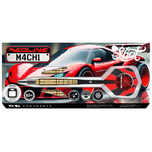Shot Dardos Shot Redline Mach One 80% Punta de Acero