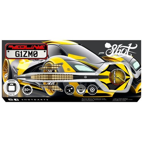Shot Dardos Shot Redline Gizmo 80% Punta de Acero