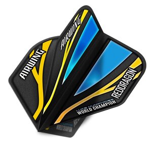 Plumas Red Dragon Airwing Luke Humphries World Champion Black Blue
