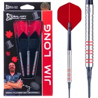 Dardos Galaxy Jim Long 90%  Punta de Plástico