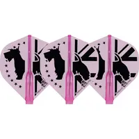 Plumas Cosmo Darts Fit Flight Air Pro Scott Mitchell Magenta Standard
