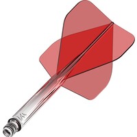 Plumas Mission Force 90 Gradient Transparent Red NO2