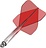 Plumas Mission Force 90 Gradient Transparent Red NO2